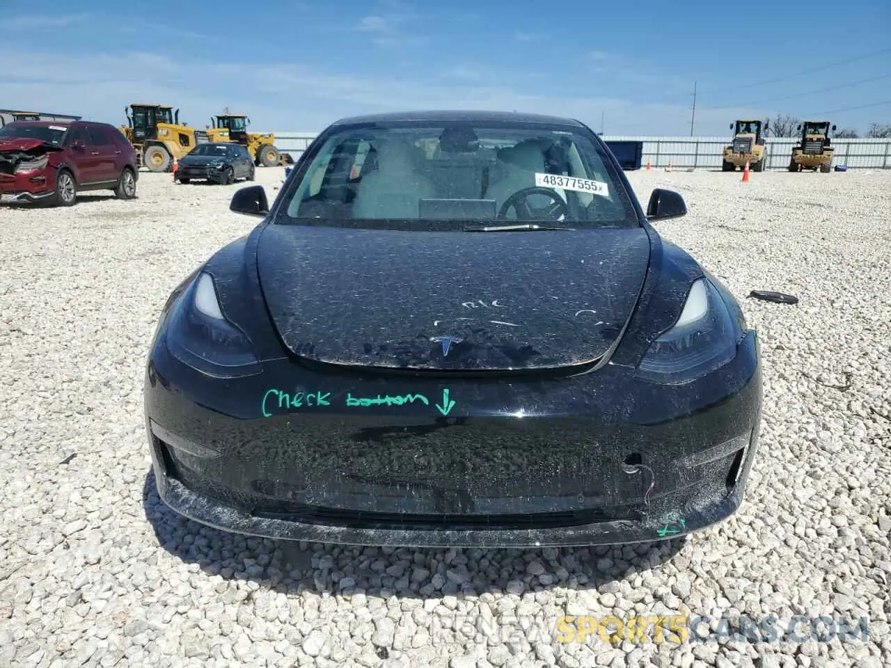 5 fotografías del automóvil dañado 5YJ3E1EA9NF339306 TESLA MODEL 3 2022