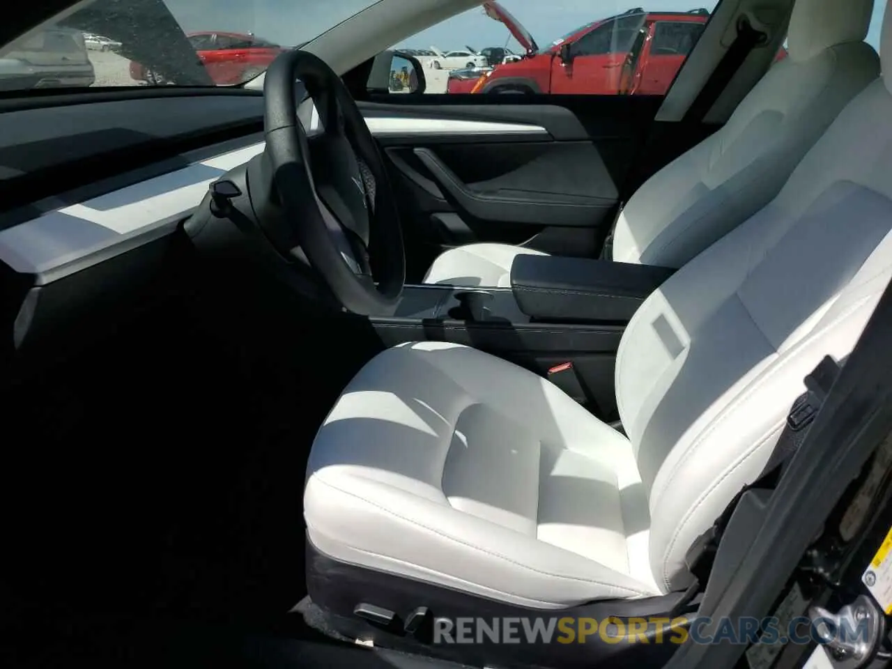 7 fotografías del automóvil dañado 5YJ3E1EA9NF339306 TESLA MODEL 3 2022
