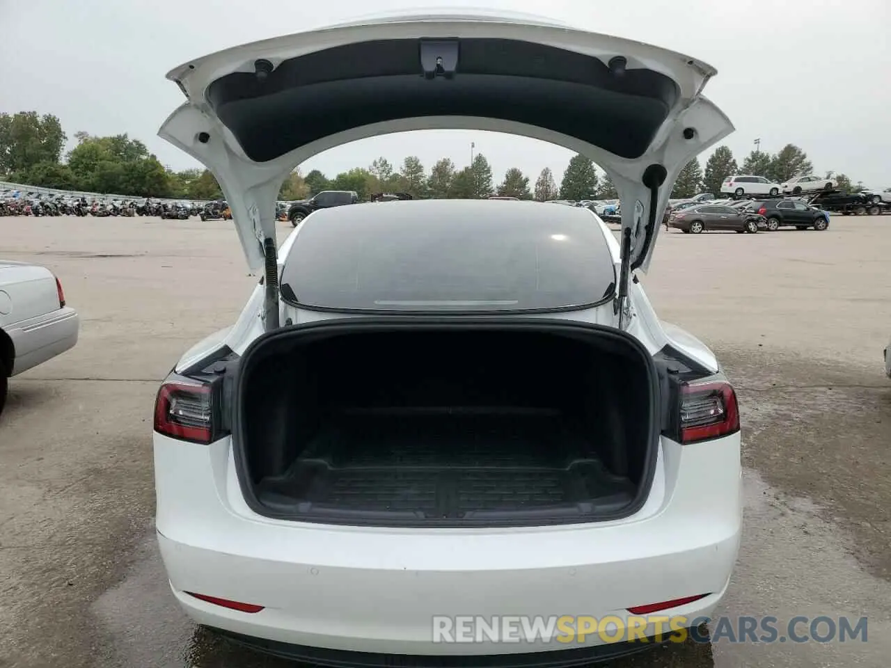 6 fotografías del automóvil dañado 5YJ3E1EA9NF342447 TESLA MODEL 3 2022