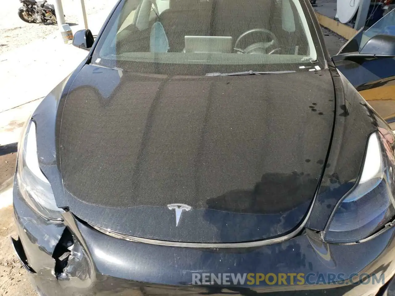 11 fotografías del automóvil dañado 5YJ3E1EA9NF368515 TESLA MODEL 3 2022