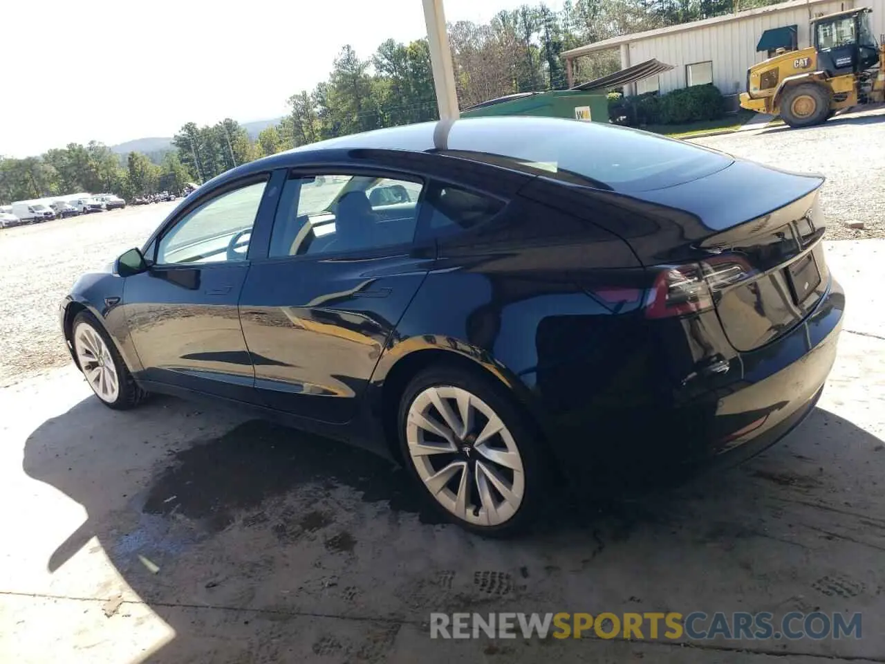 2 fotografías del automóvil dañado 5YJ3E1EA9NF368515 TESLA MODEL 3 2022