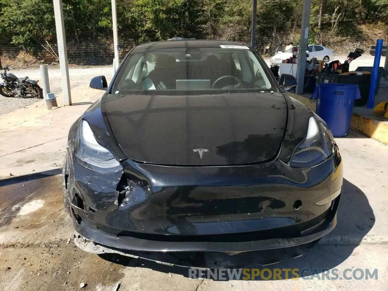 5 fotografías del automóvil dañado 5YJ3E1EA9NF368515 TESLA MODEL 3 2022