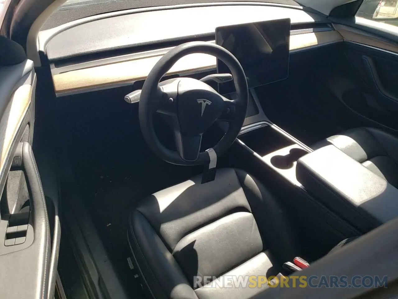 8 fotografías del automóvil dañado 5YJ3E1EA9NF368515 TESLA MODEL 3 2022