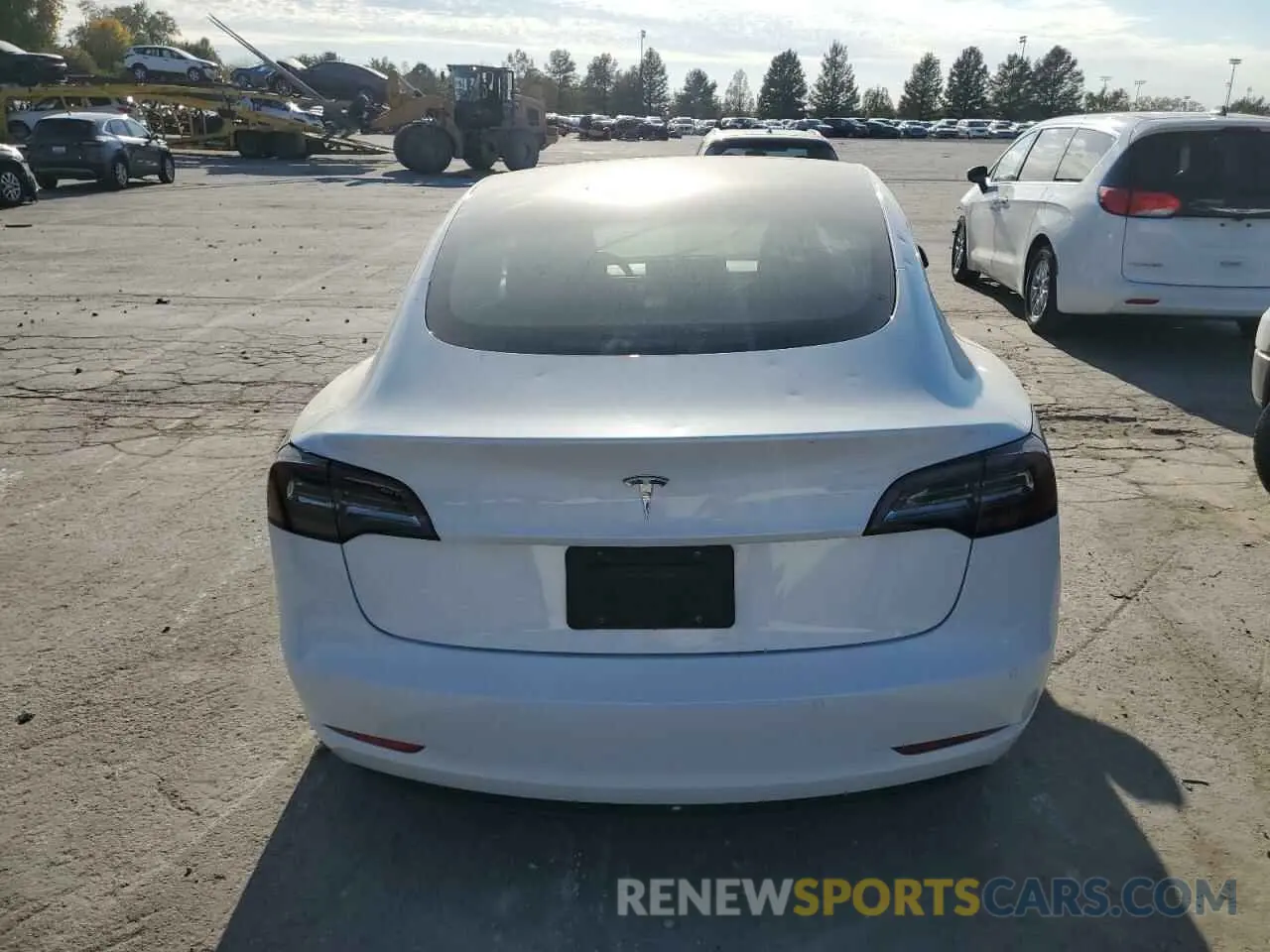 6 fotografías del automóvil dañado 5YJ3E1EA9NF368613 TESLA MODEL 3 2022
