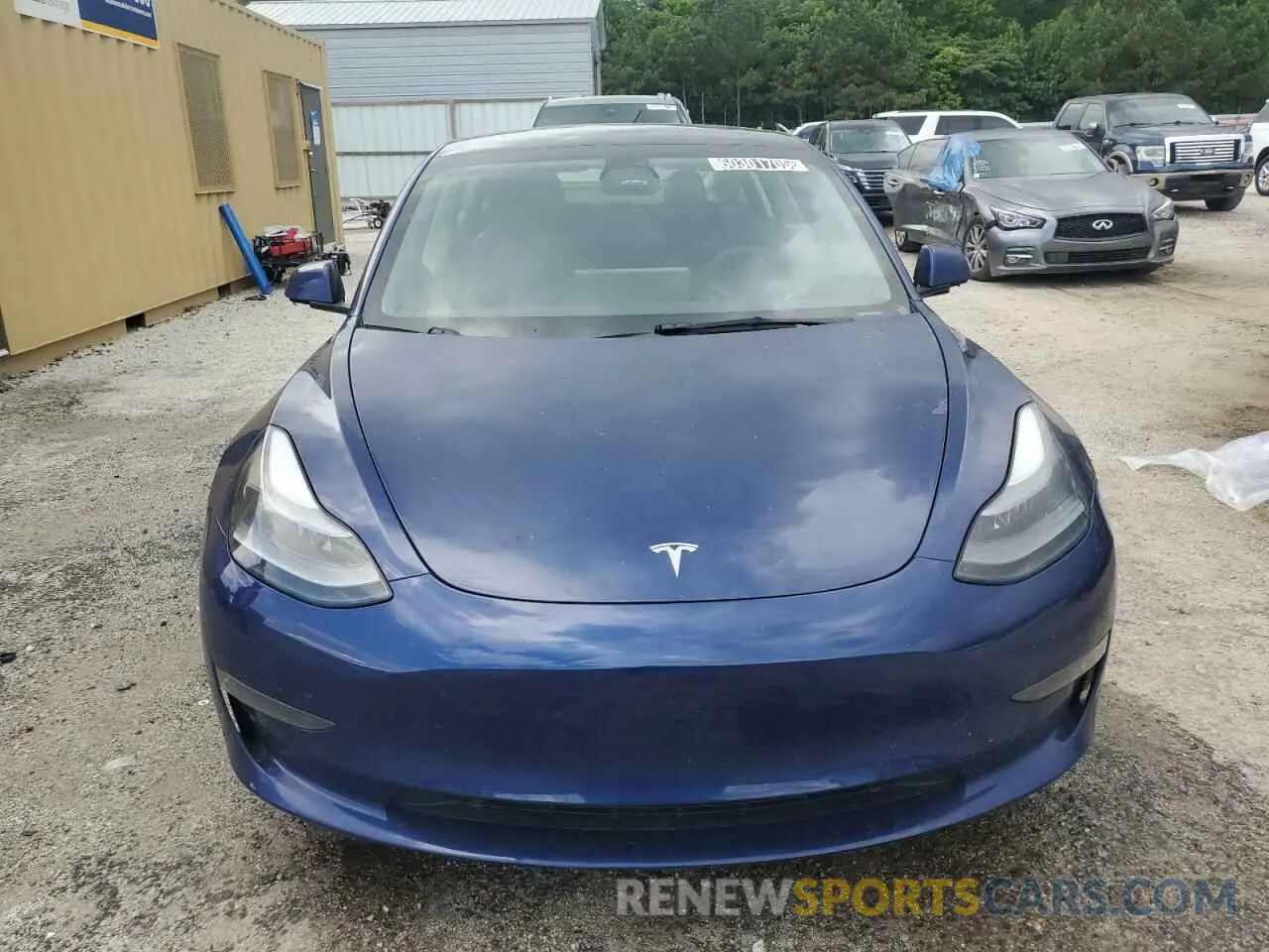 5 fotografías del automóvil dañado 5YJ3E1EA9NF368921 TESLA MODEL 3 2022