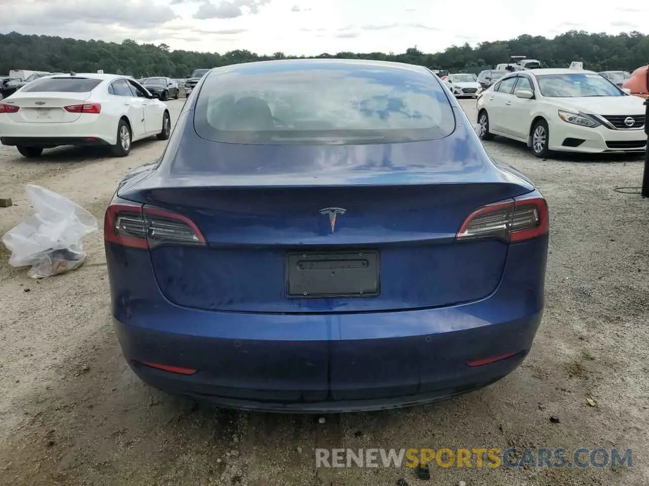 6 fotografías del automóvil dañado 5YJ3E1EA9NF368921 TESLA MODEL 3 2022