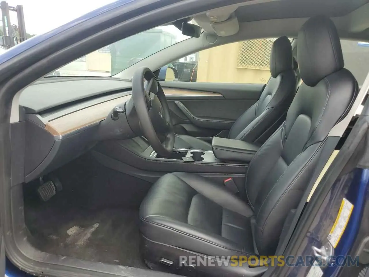 7 fotografías del automóvil dañado 5YJ3E1EA9NF368921 TESLA MODEL 3 2022