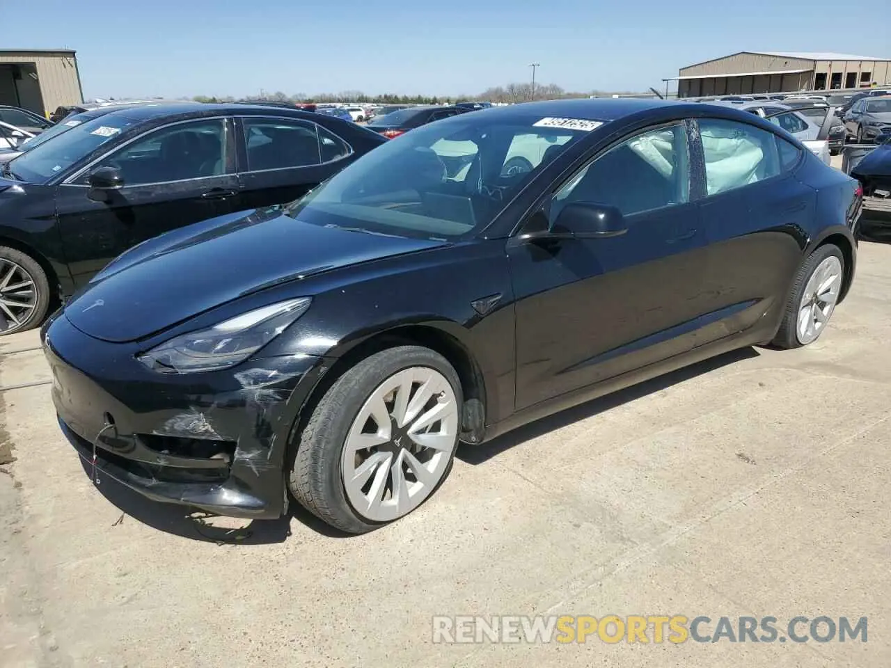 1 fotografías del automóvil dañado 5YJ3E1EA9NF372046 TESLA MODEL 3 2022