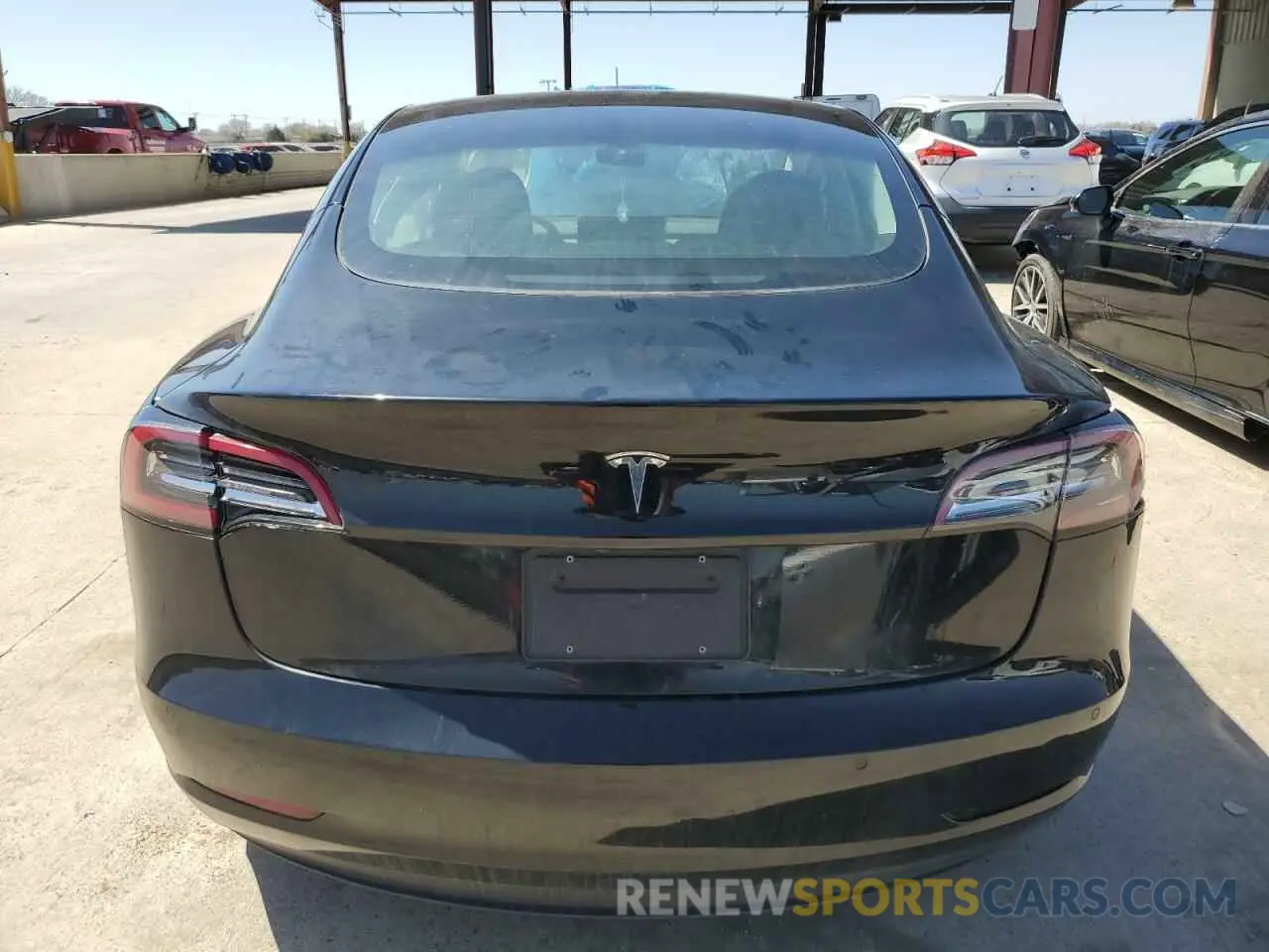 6 fotografías del automóvil dañado 5YJ3E1EA9NF372046 TESLA MODEL 3 2022