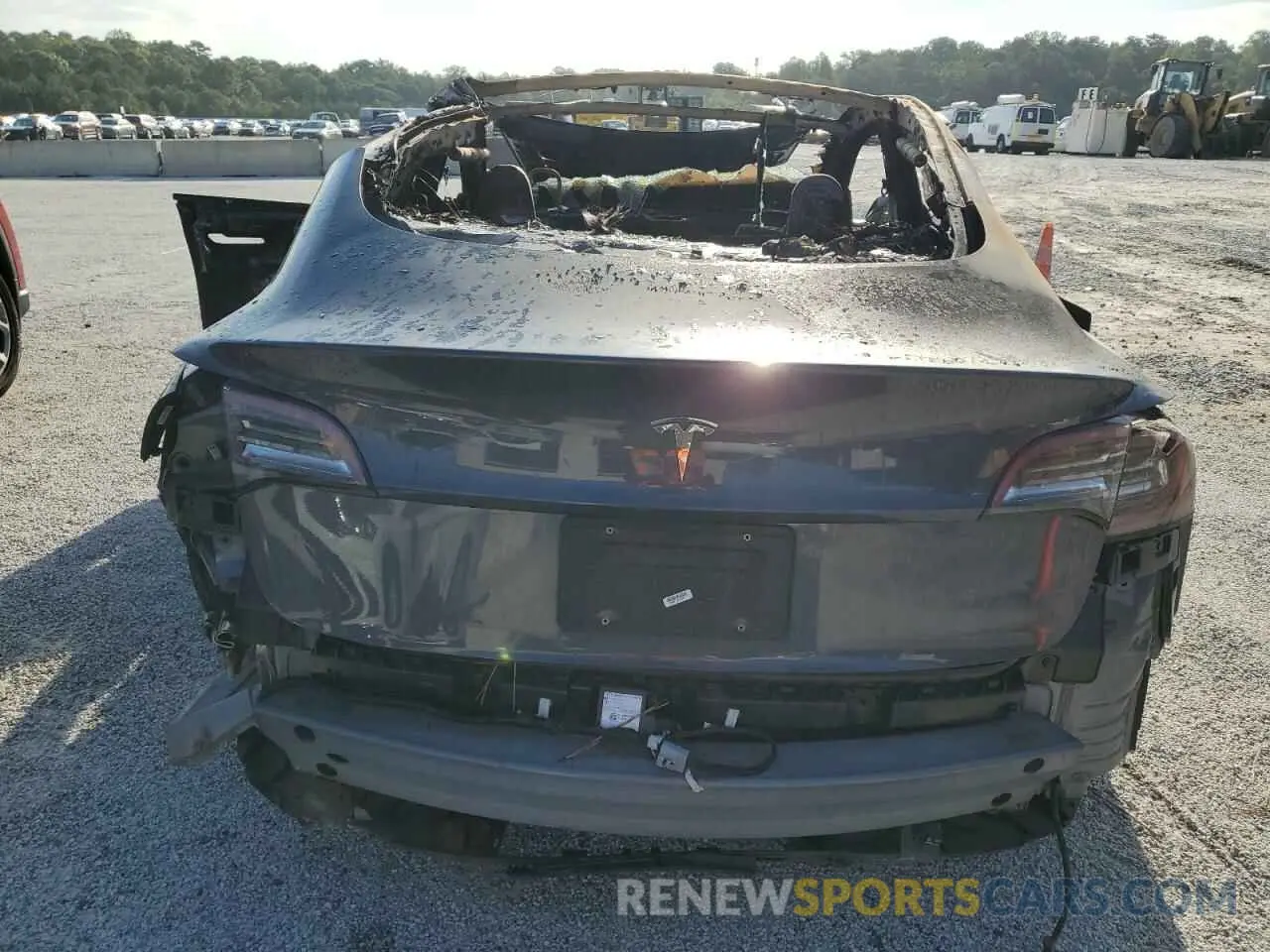6 fotografías del automóvil dañado 5YJ3E1EA9NF372113 TESLA MODEL 3 2022