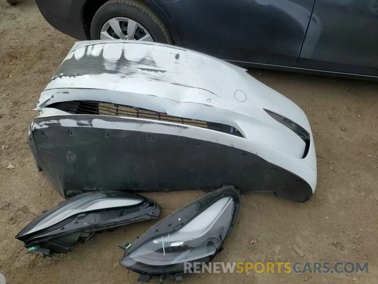 12 fotografías del automóvil dañado 5YJ3E1EA9NF376419 TESLA MODEL 3 2022