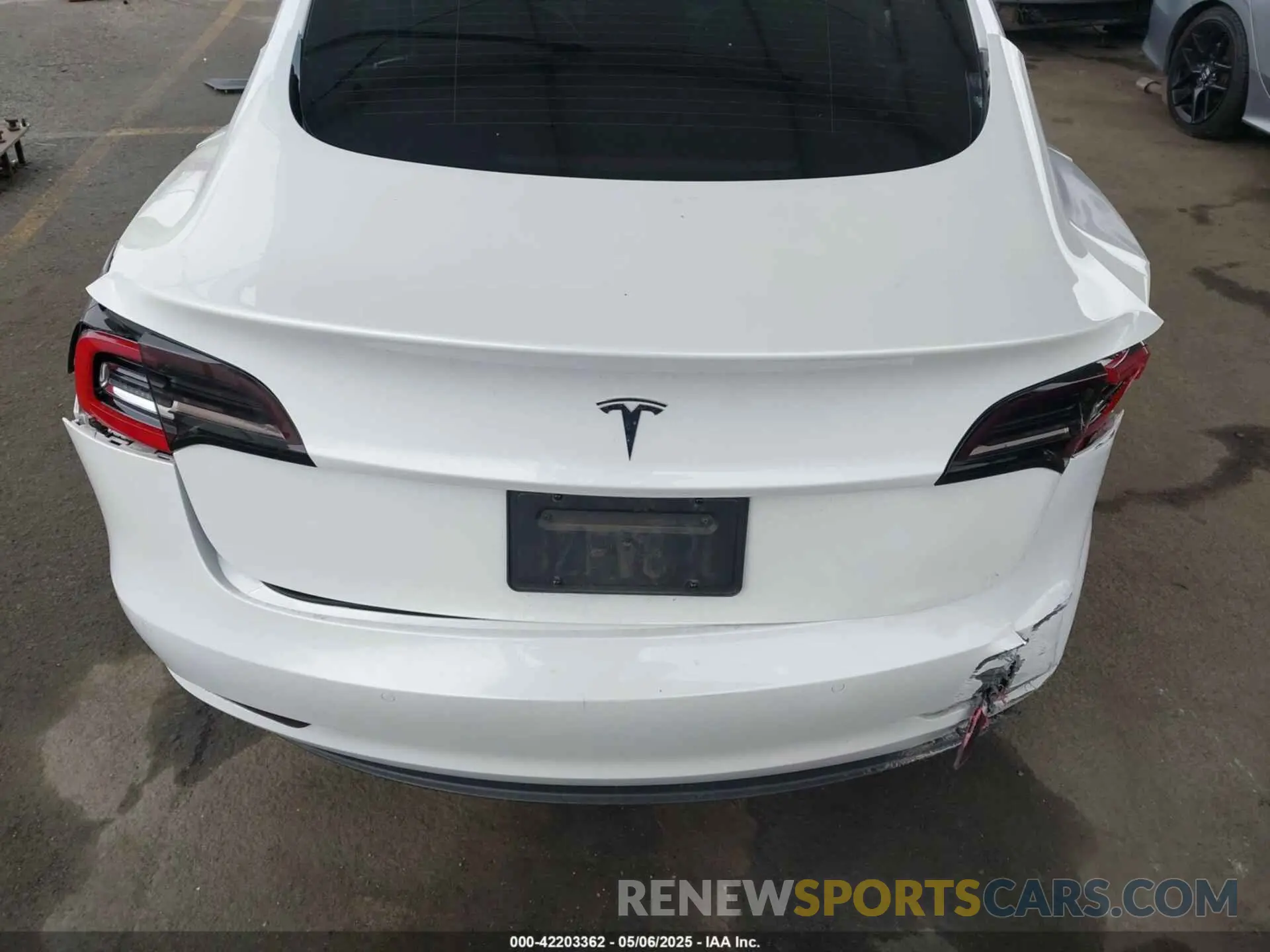 23 fotografías del automóvil dañado 5YJ3E1EAXNF117101 TESLA MODEL 3 2022