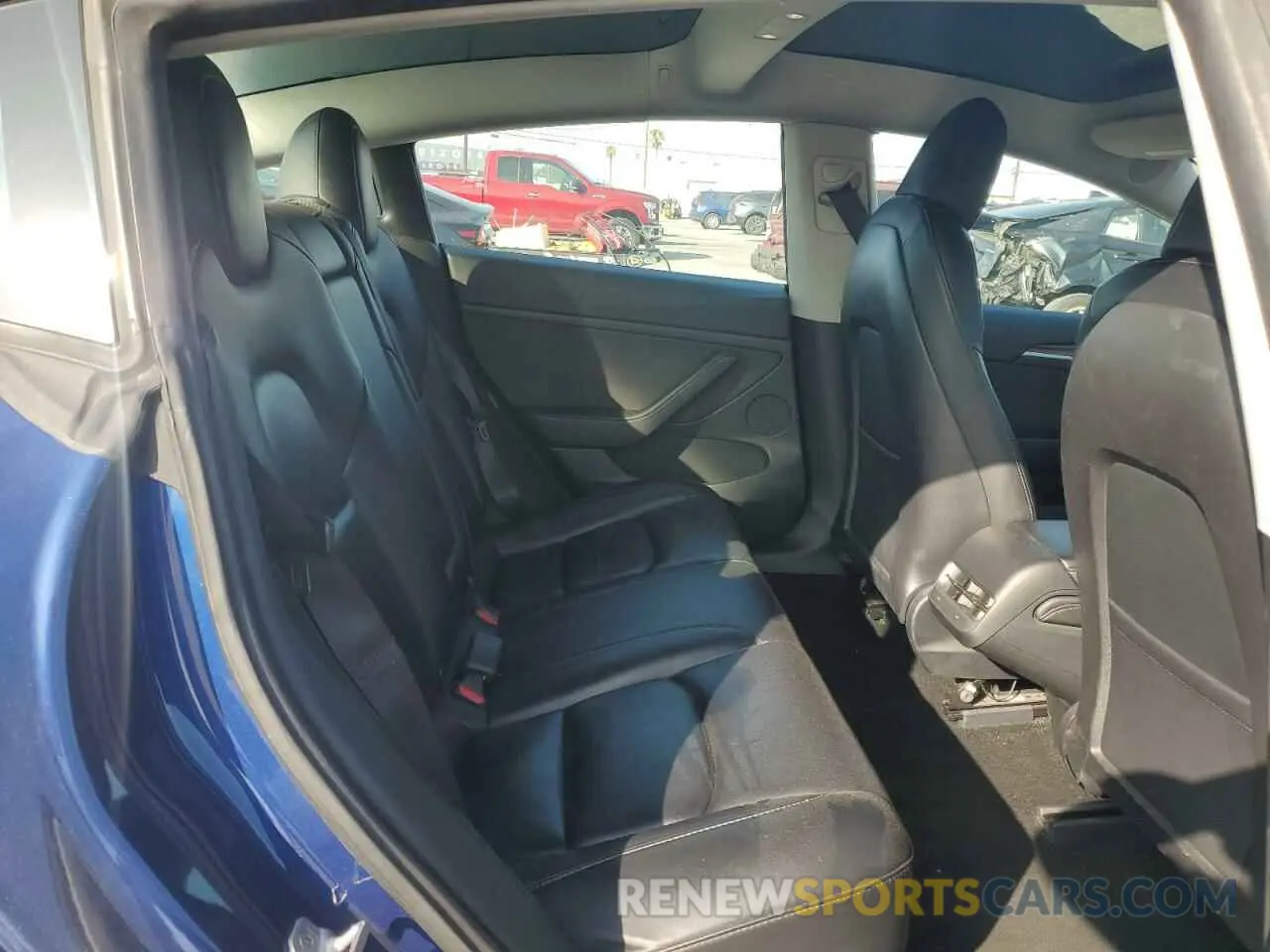 10 fotografías del automóvil dañado 5YJ3E1EAXNF142693 TESLA MODEL 3 2022
