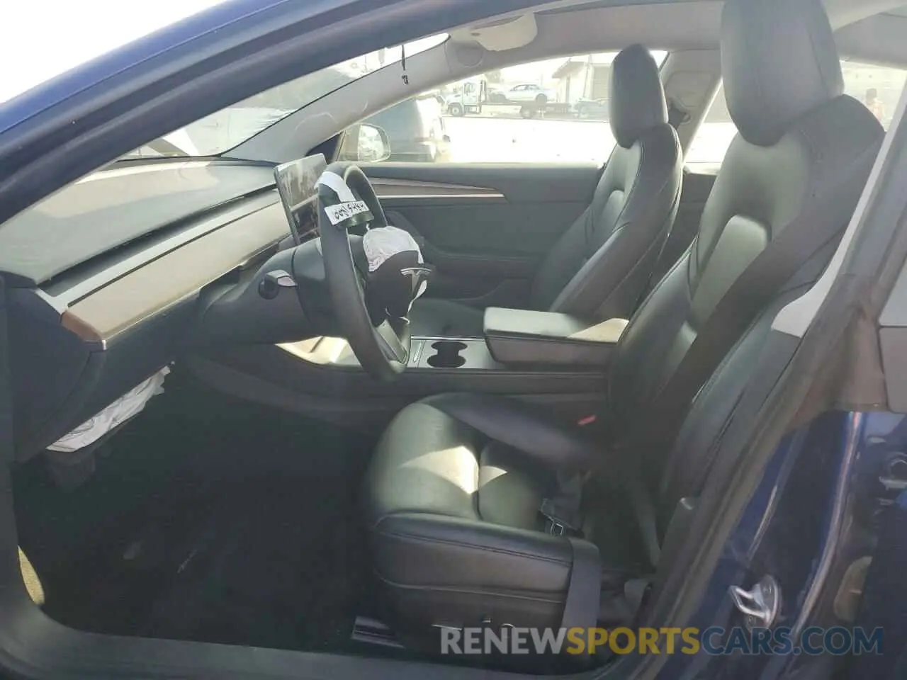 7 fotografías del automóvil dañado 5YJ3E1EAXNF142693 TESLA MODEL 3 2022
