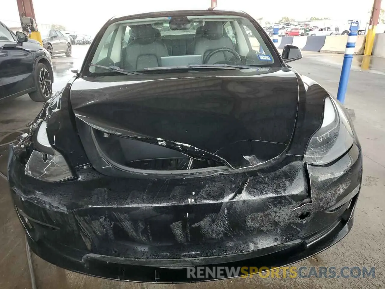 5 fotografías del automóvil dañado 5YJ3E1EAXNF186757 TESLA MODEL 3 2022