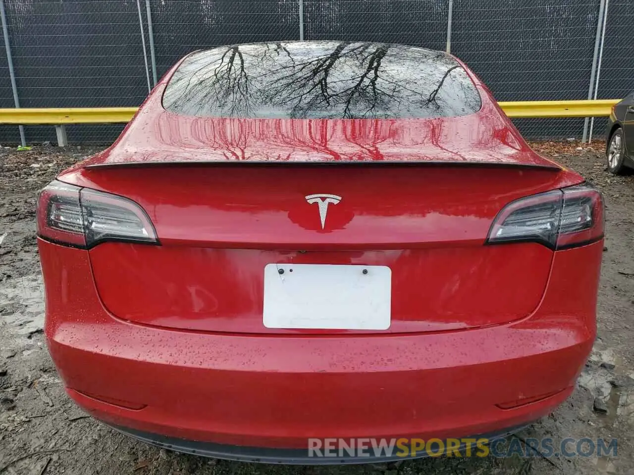 6 fotografías del automóvil dañado 5YJ3E1EAXNF187262 TESLA MODEL 3 2022