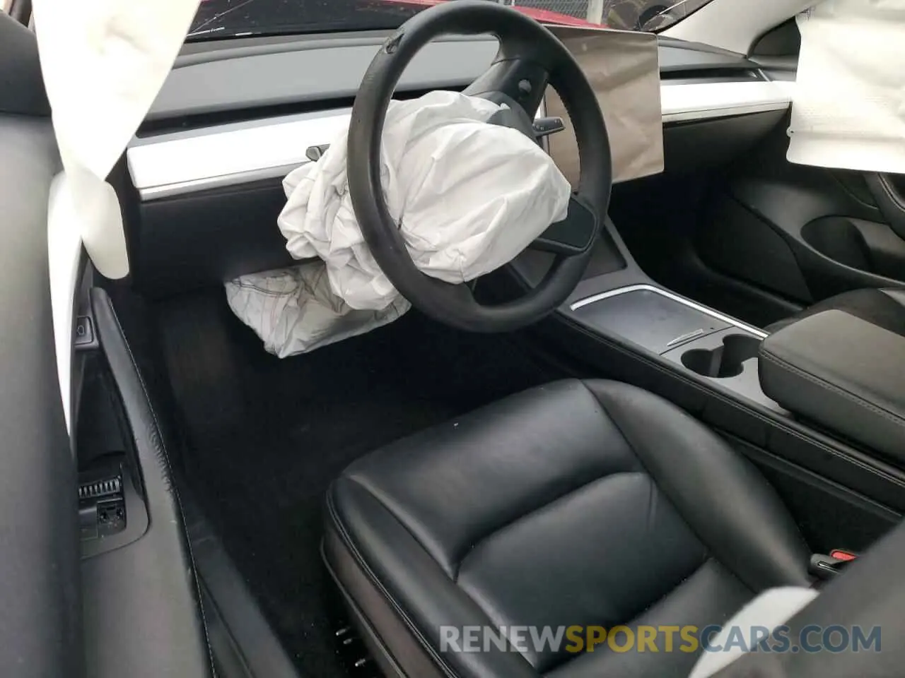8 fotografías del automóvil dañado 5YJ3E1EAXNF187262 TESLA MODEL 3 2022