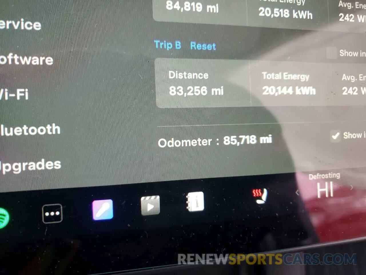 9 fotografías del automóvil dañado 5YJ3E1EAXNF187262 TESLA MODEL 3 2022