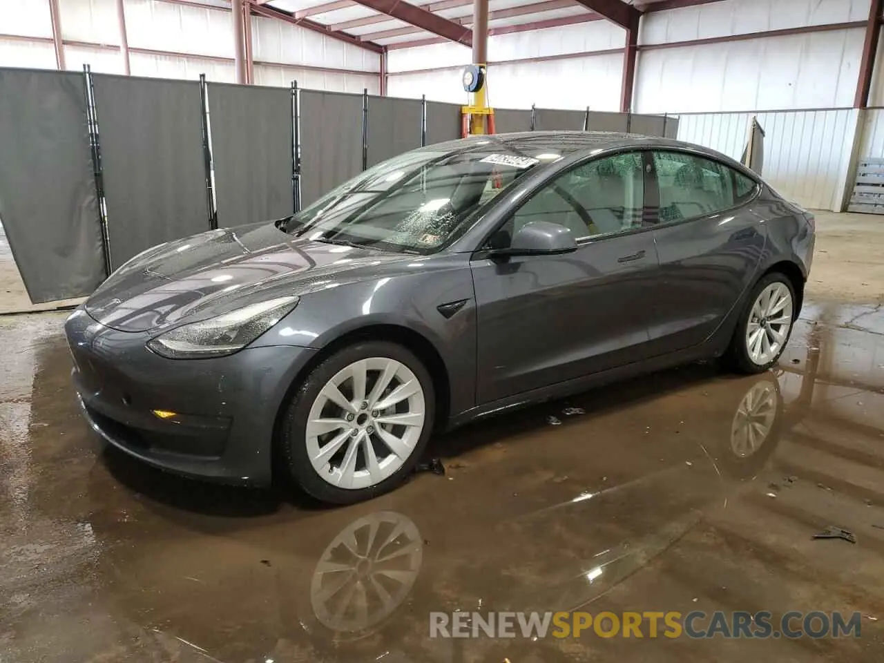 1 fotografías del automóvil dañado 5YJ3E1EAXNF191439 TESLA MODEL 3 2022