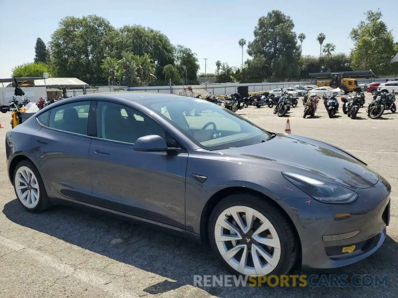 4 fotografías del automóvil dañado 5YJ3E1EAXNF251588 TESLA MODEL 3 2022