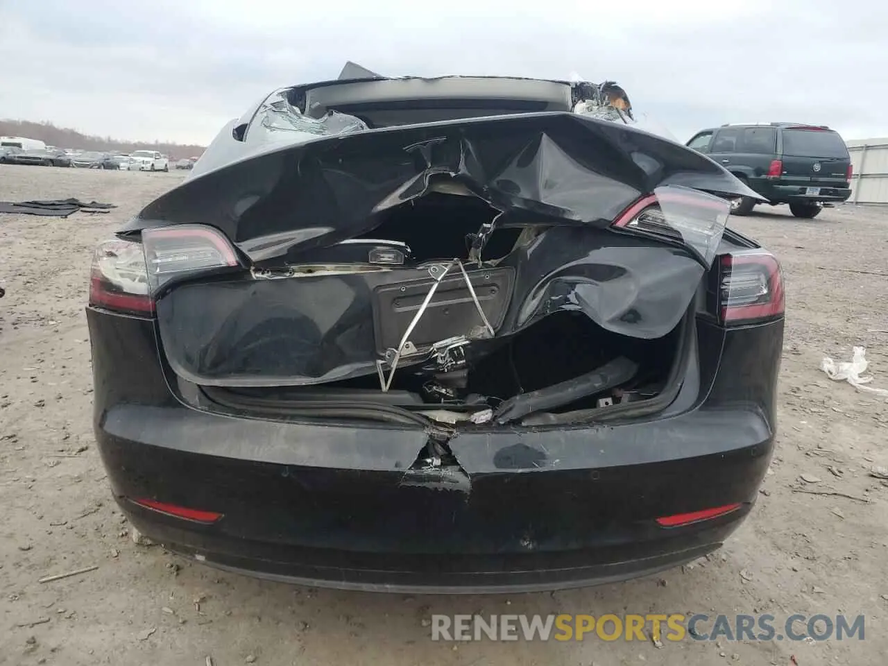 6 fotografías del automóvil dañado 5YJ3E1EAXNF286079 TESLA MODEL 3 2022