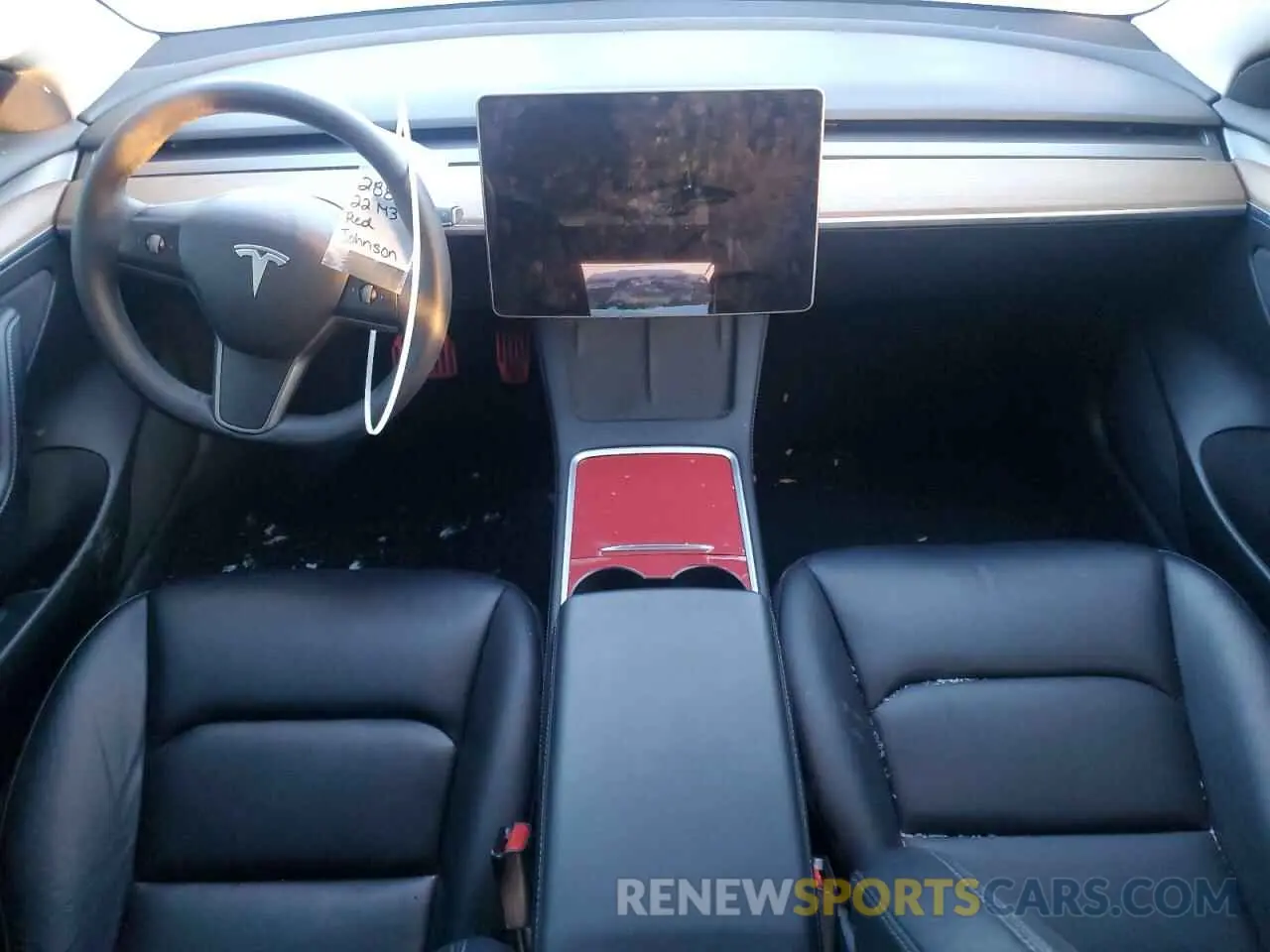 8 fotografías del automóvil dañado 5YJ3E1EAXNF288365 TESLA MODEL 3 2022