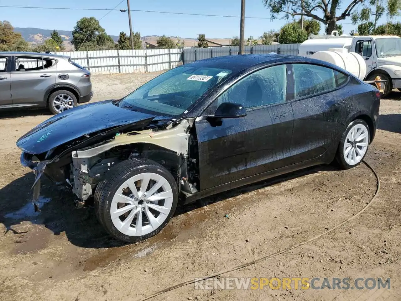 1 fotografías del automóvil dañado 5YJ3E1EAXNF288530 TESLA MODEL 3 2022