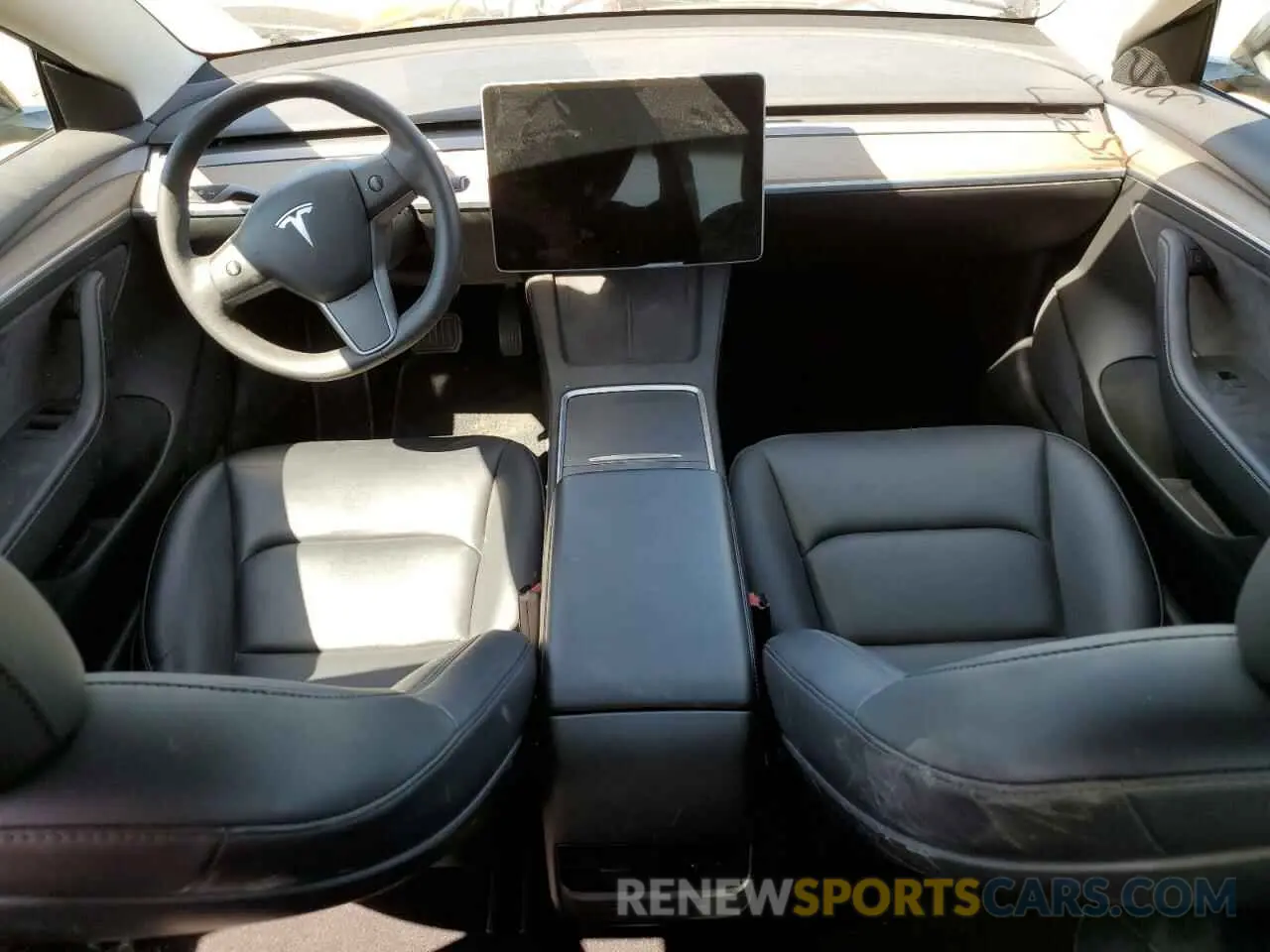 8 fotografías del automóvil dañado 5YJ3E1EAXNF288530 TESLA MODEL 3 2022