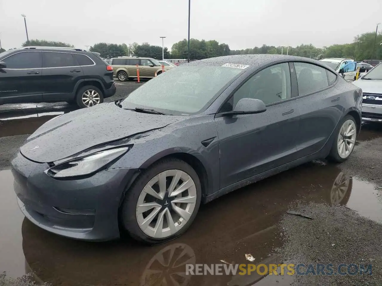 1 fotografías del automóvil dañado 5YJ3E1EAXNF289919 TESLA MODEL 3 2022
