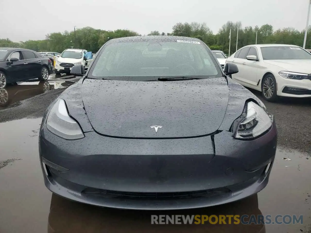 5 fotografías del automóvil dañado 5YJ3E1EAXNF289919 TESLA MODEL 3 2022
