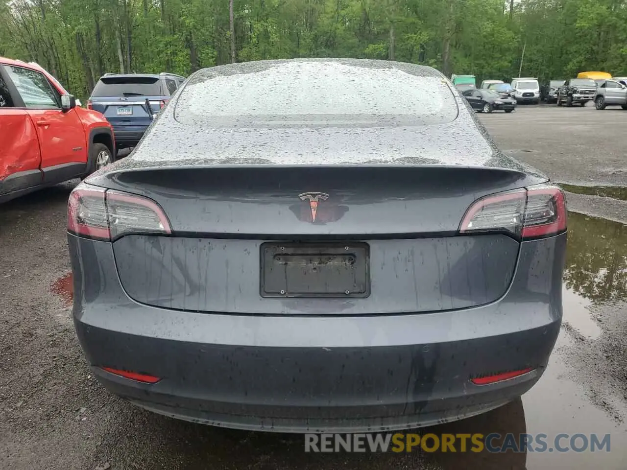 6 fotografías del automóvil dañado 5YJ3E1EAXNF289919 TESLA MODEL 3 2022