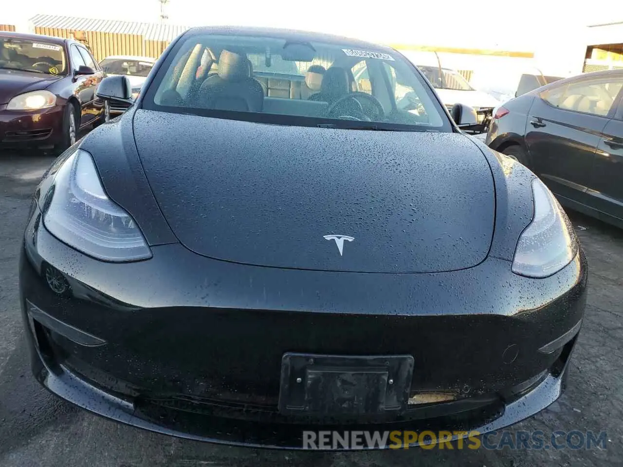 5 fotografías del automóvil dañado 5YJ3E1EAXNF291220 TESLA MODEL 3 2022