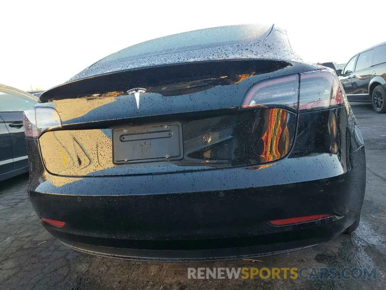 6 fotografías del automóvil dañado 5YJ3E1EAXNF291220 TESLA MODEL 3 2022