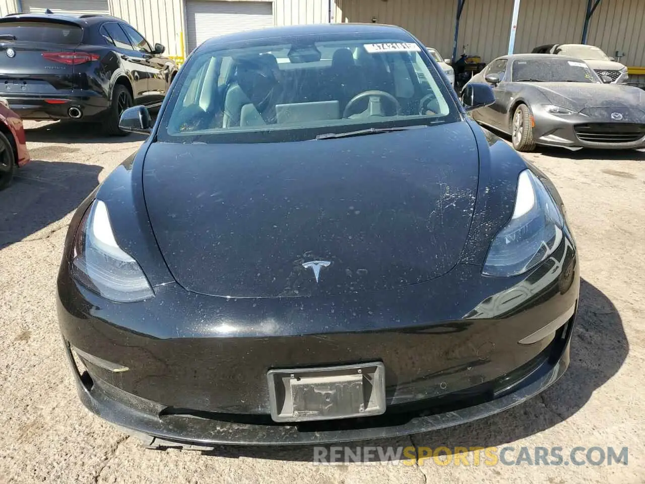 5 fotografías del automóvil dañado 5YJ3E1EAXNF291251 TESLA MODEL 3 2022