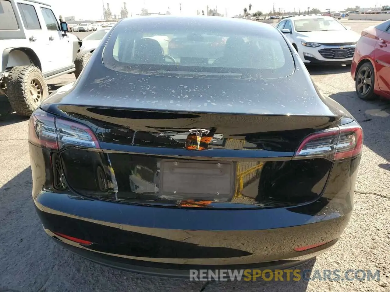 6 fotografías del automóvil dañado 5YJ3E1EAXNF291251 TESLA MODEL 3 2022