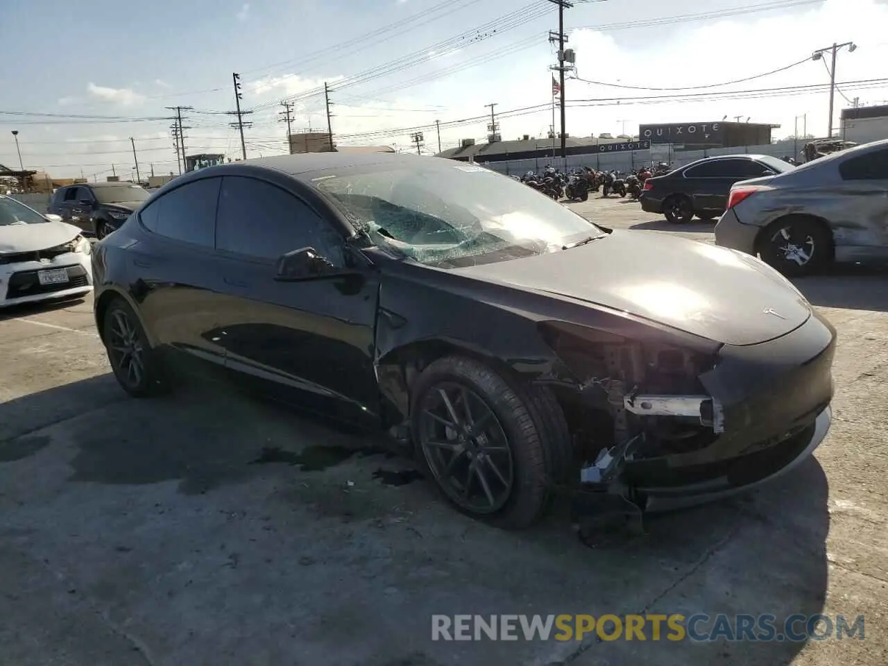 1 fotografías del automóvil dañado 5YJ3E1EAXNF293985 TESLA MODEL 3 2022