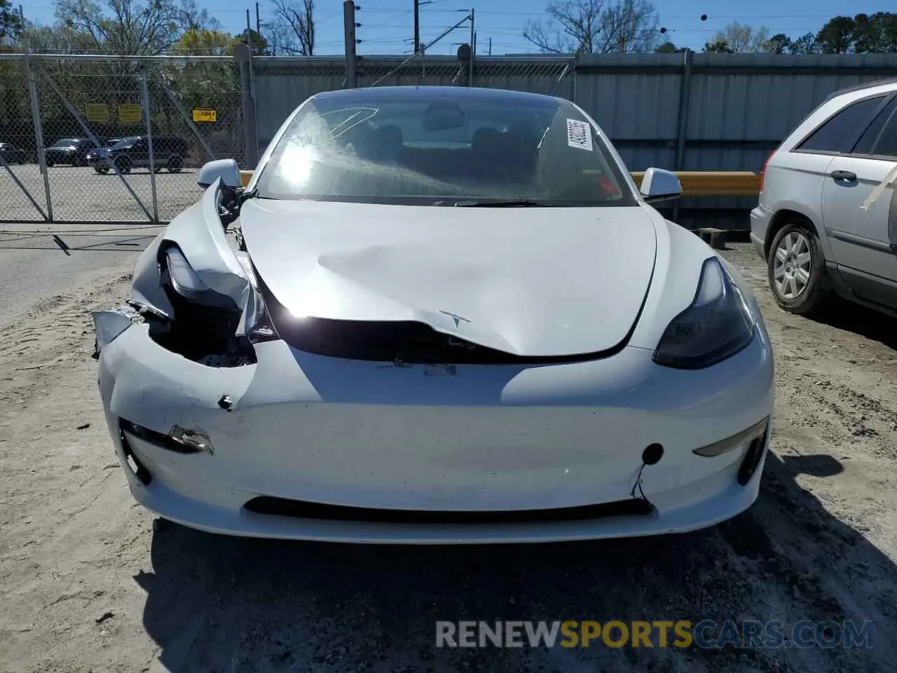 5 fotografías del automóvil dañado 5YJ3E1EAXNF301955 TESLA MODEL 3 2022