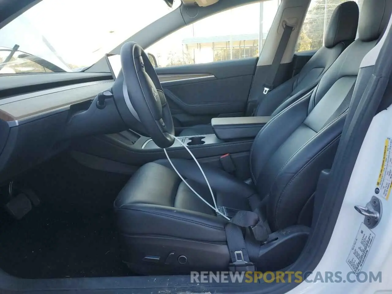 7 fotografías del automóvil dañado 5YJ3E1EAXNF301955 TESLA MODEL 3 2022