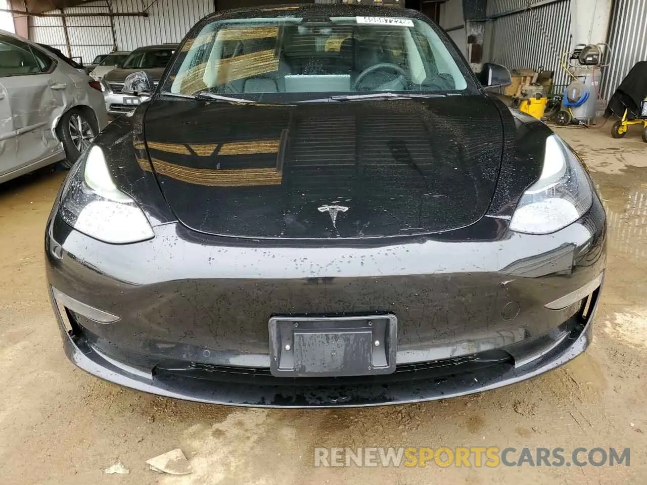 5 fotografías del automóvil dañado 5YJ3E1EAXNF304743 TESLA MODEL 3 2022