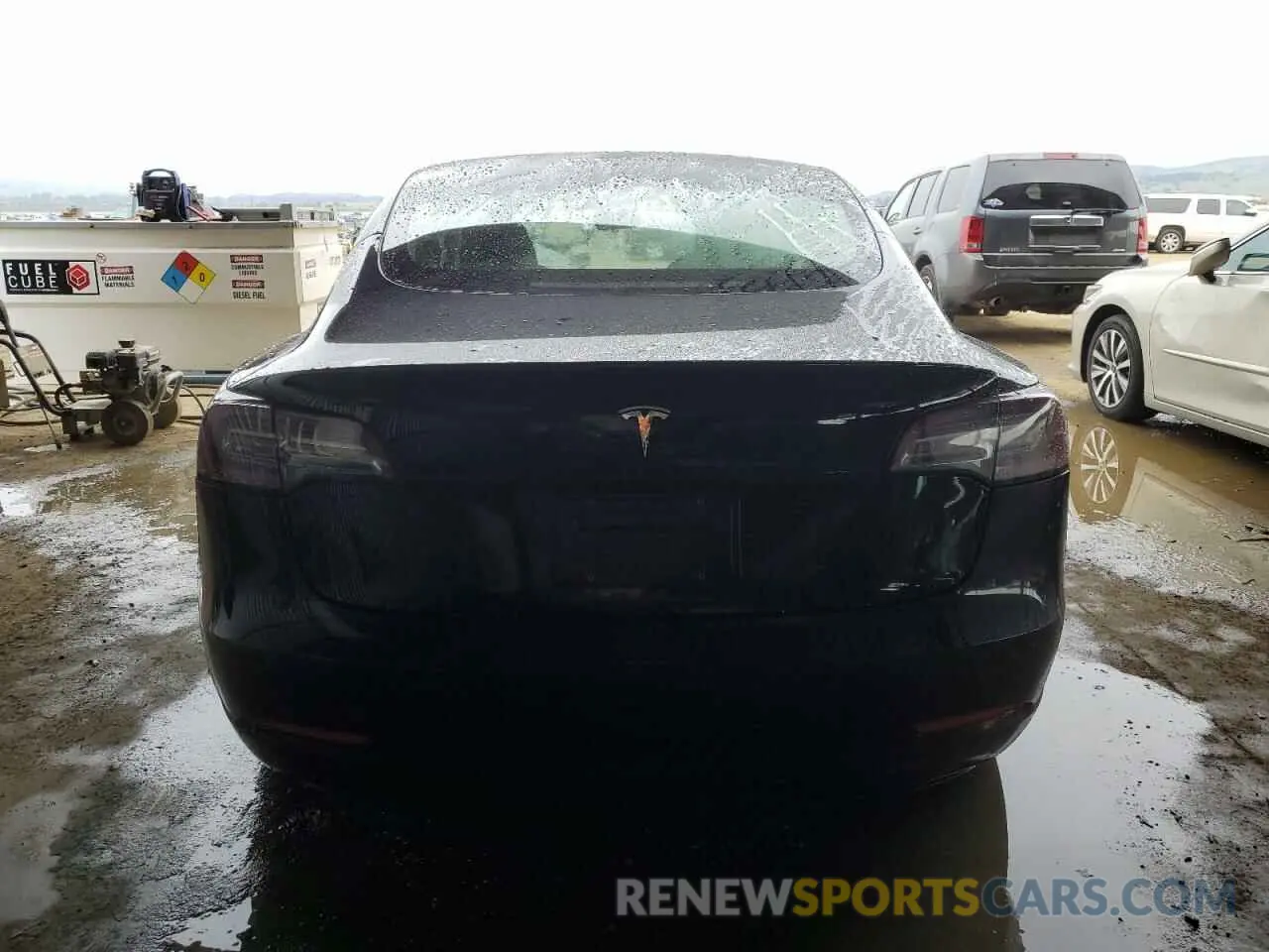 6 fotografías del automóvil dañado 5YJ3E1EAXNF304743 TESLA MODEL 3 2022