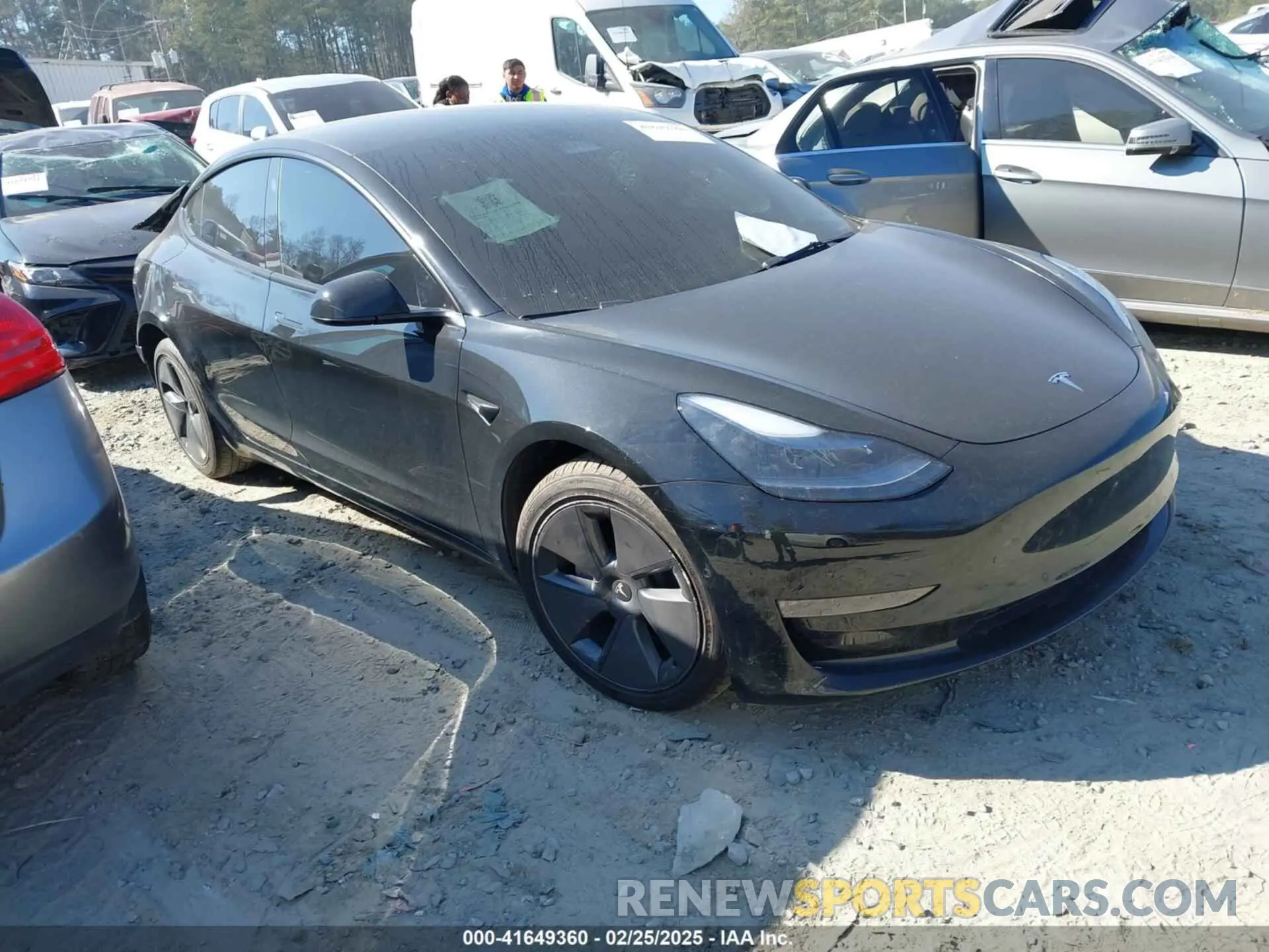 1 fotografías del automóvil dañado 5YJ3E1EAXNF305410 TESLA MODEL 3 2022