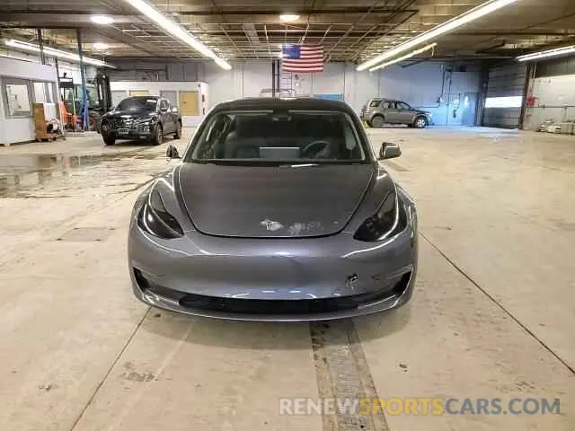 10 fotografías del automóvil dañado 5YJ3E1EAXNF313989 TESLA MODEL 3 2022
