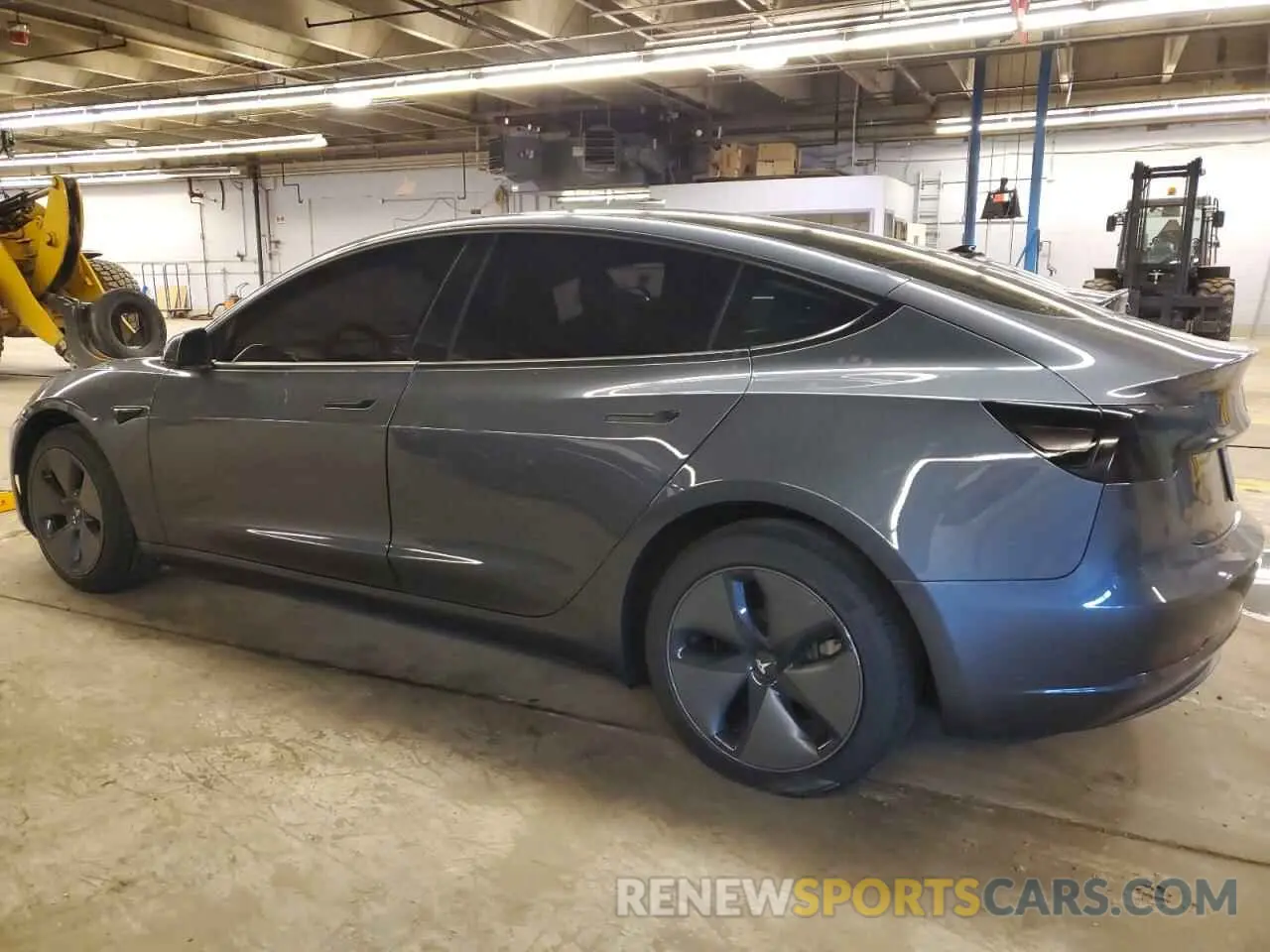 2 fotografías del automóvil dañado 5YJ3E1EAXNF313989 TESLA MODEL 3 2022