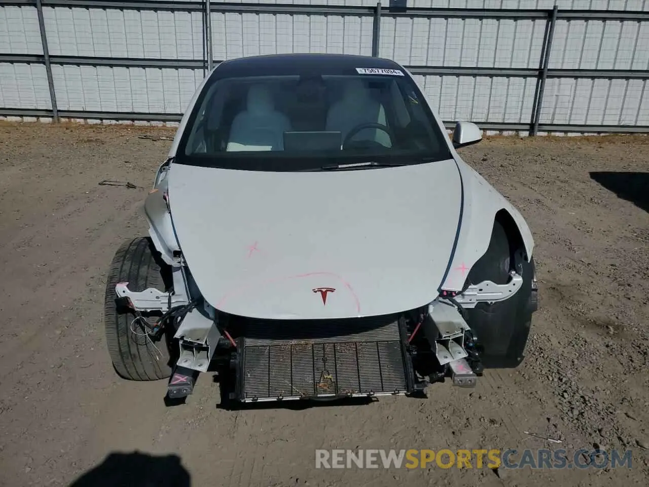 5 fotografías del automóvil dañado 5YJ3E1EAXNF331294 TESLA MODEL 3 2022