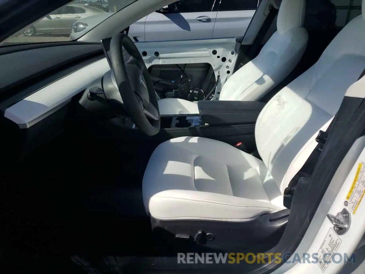 7 fotografías del automóvil dañado 5YJ3E1EAXNF331294 TESLA MODEL 3 2022