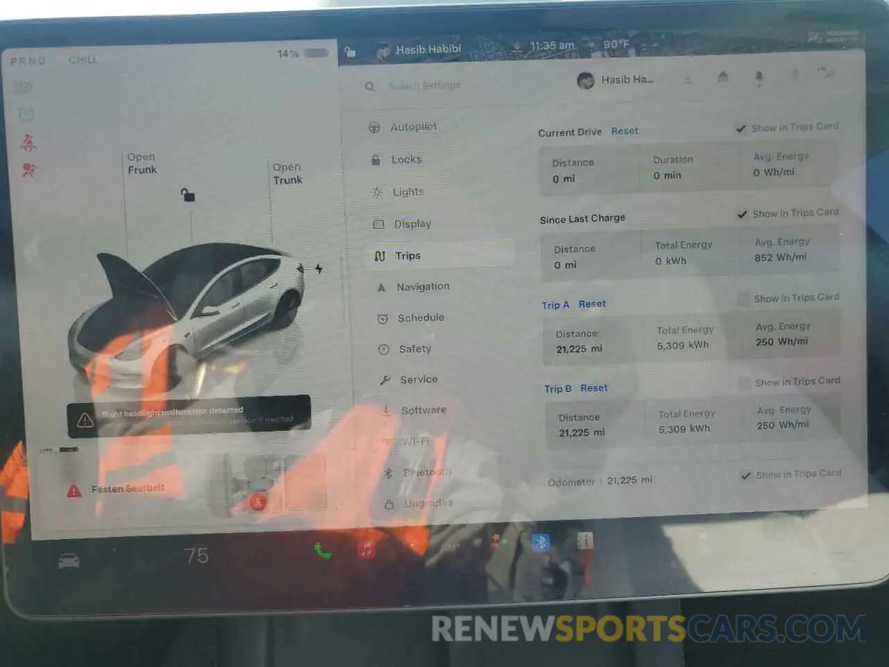 9 fotografías del automóvil dañado 5YJ3E1EAXNF331294 TESLA MODEL 3 2022