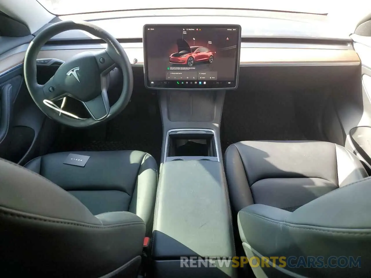 8 fotografías del automóvil dañado 5YJ3E1EAXNF339959 TESLA MODEL 3 2022