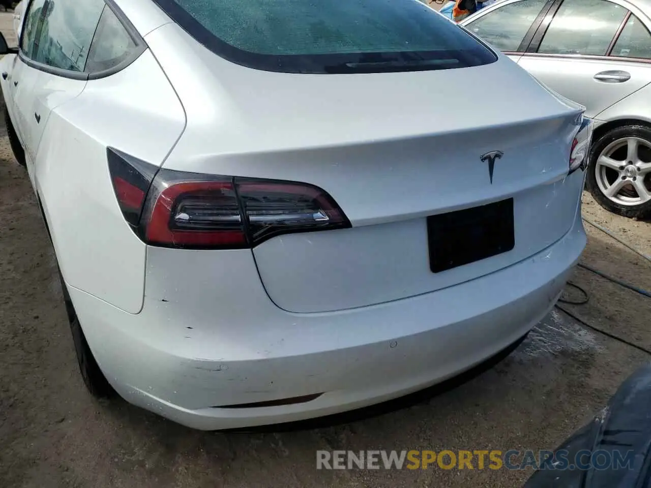 6 fotografías del automóvil dañado 5YJ3E1EAXNF347124 TESLA MODEL 3 2022