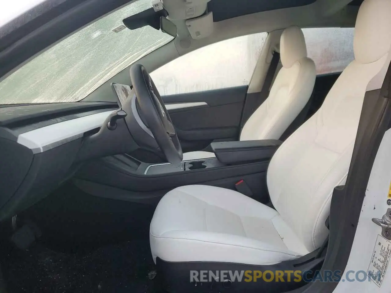 7 fotografías del automóvil dañado 5YJ3E1EAXNF347124 TESLA MODEL 3 2022