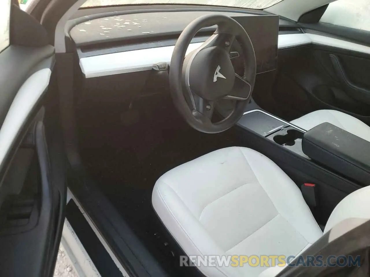 8 fotografías del automóvil dañado 5YJ3E1EAXNF347124 TESLA MODEL 3 2022